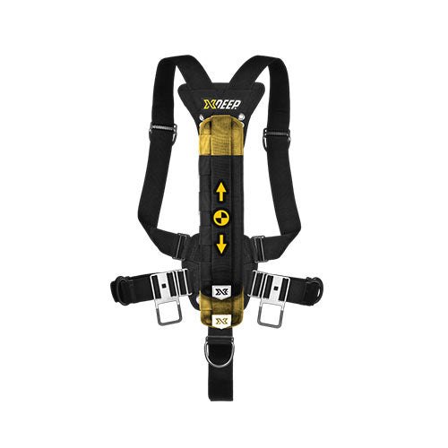 xDeep Stealth 2.0 Harness (4x2.5kg weight pocket)