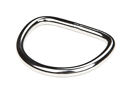 XDEEP 6mm Straight D-Ring - HA-009-0