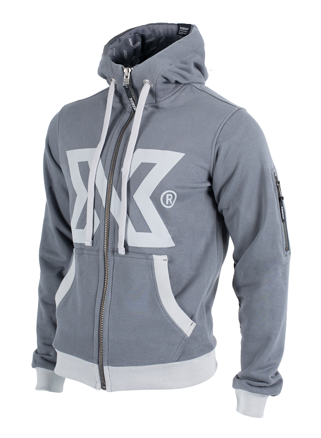 XDEEP Grey Signature Hoodie