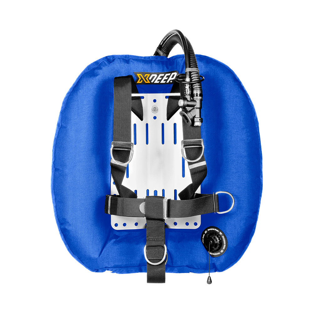 XDEEP Hydros Wing in Blue | Simply Sidemount