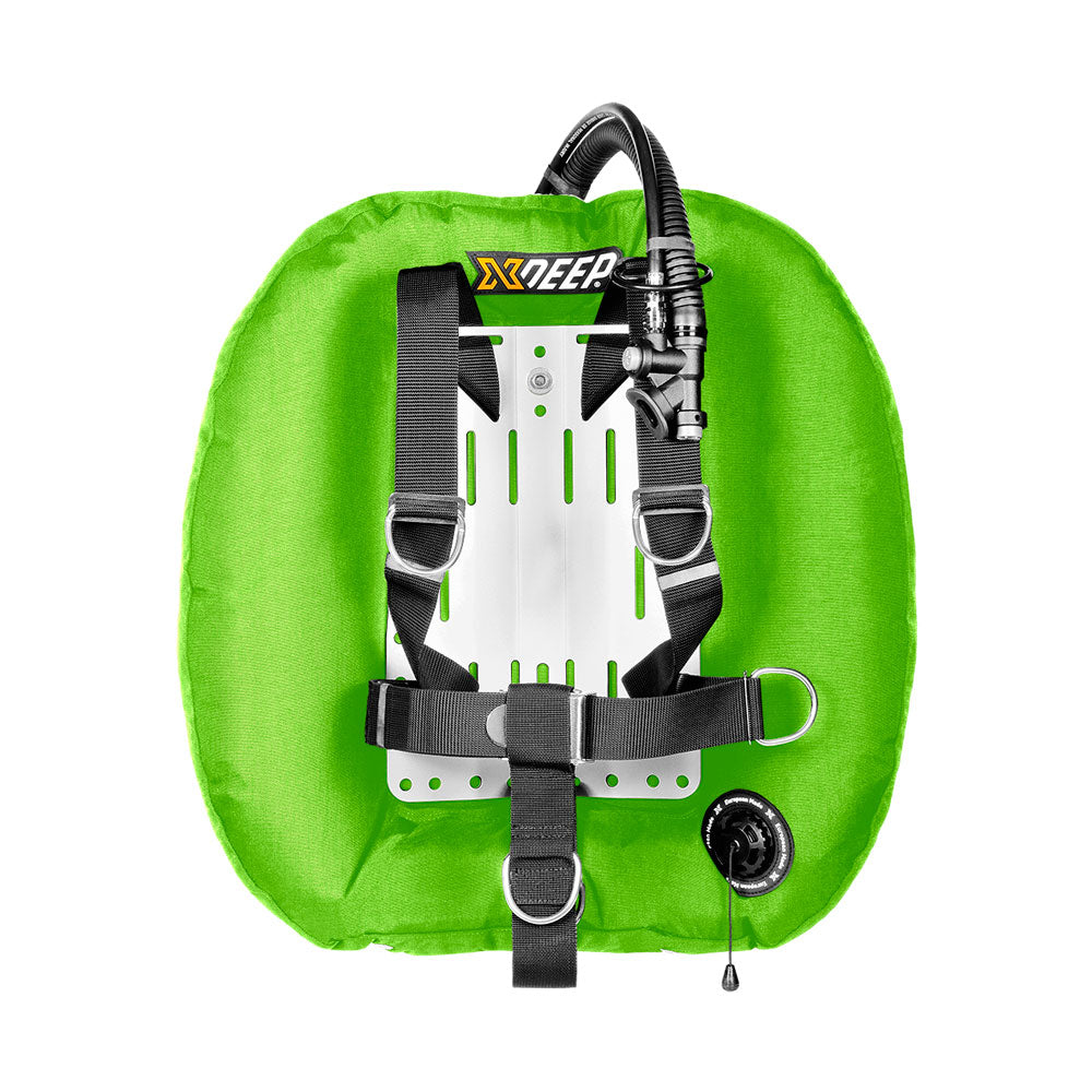XDEEP Hydros Wing in Lime | Simply Sidemount