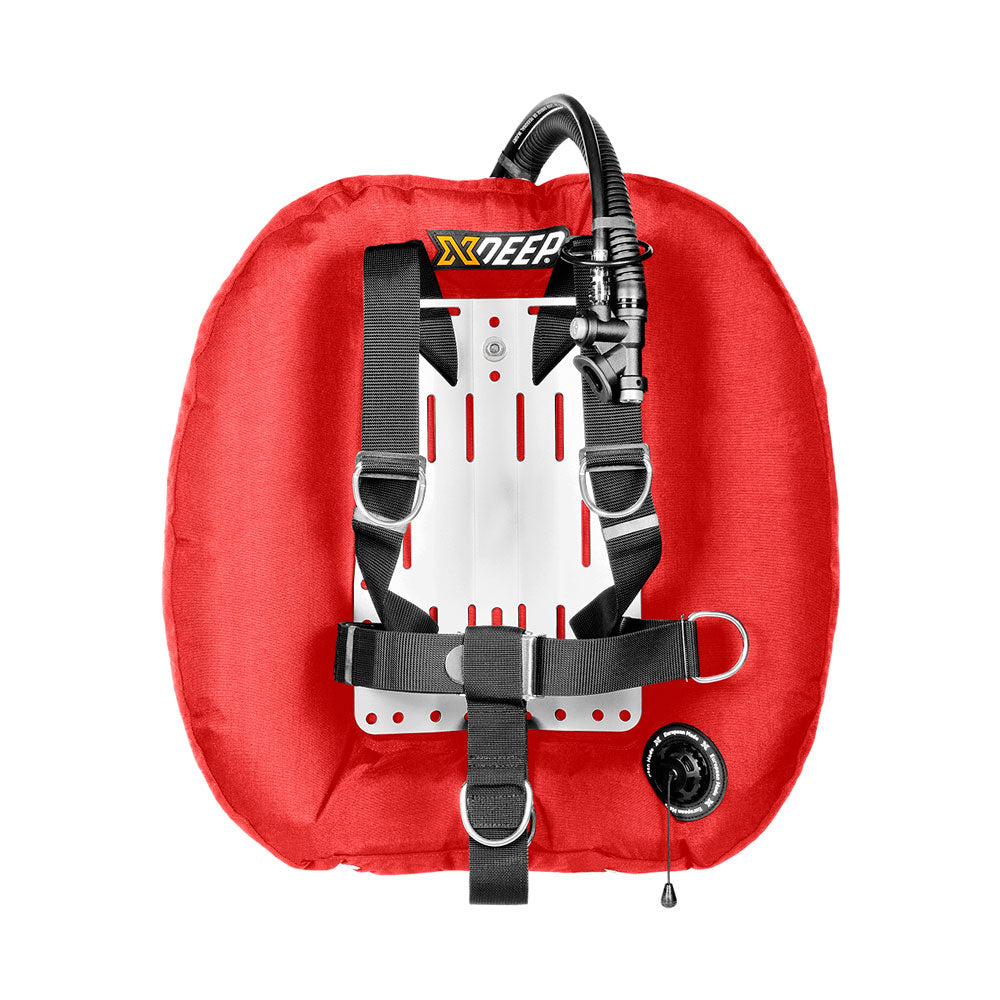XDEEP Hydros Wing in Red | Simply Sidemount