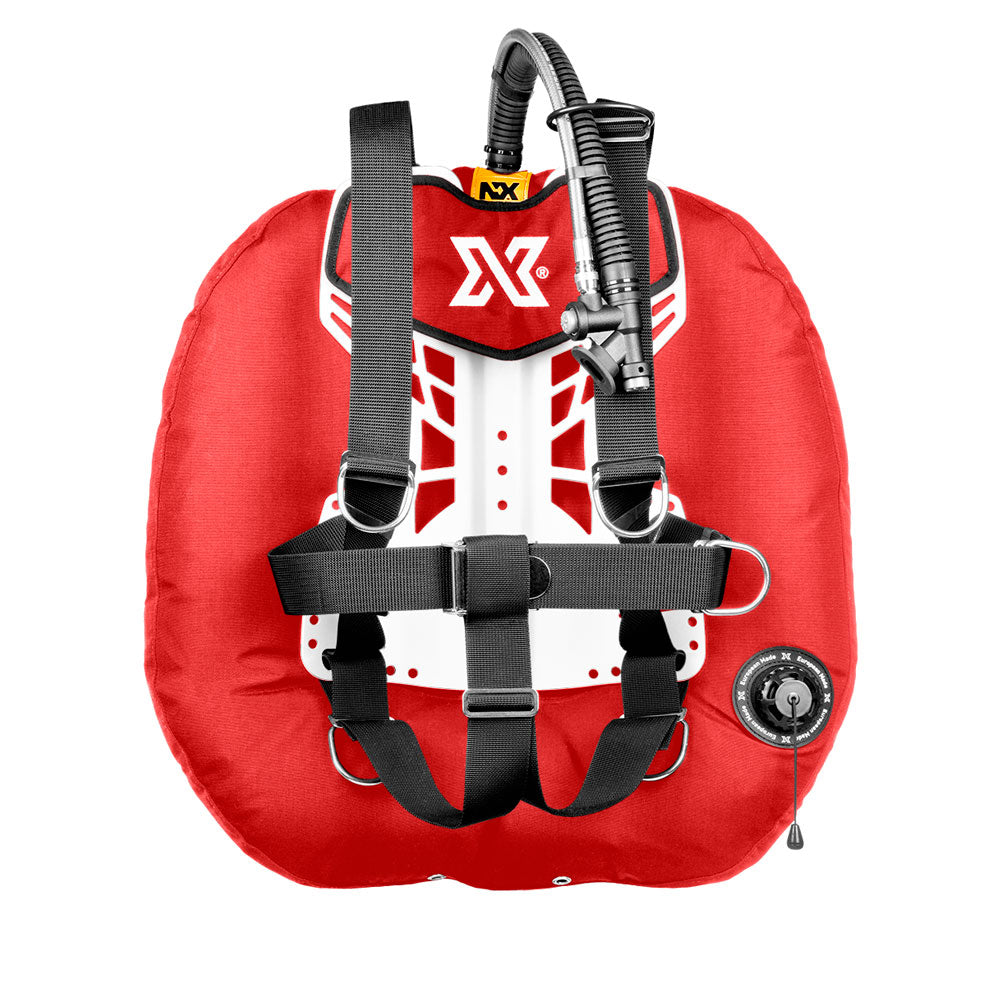 XDEEP NX Project Wing System in Red | Simply Sidemount
