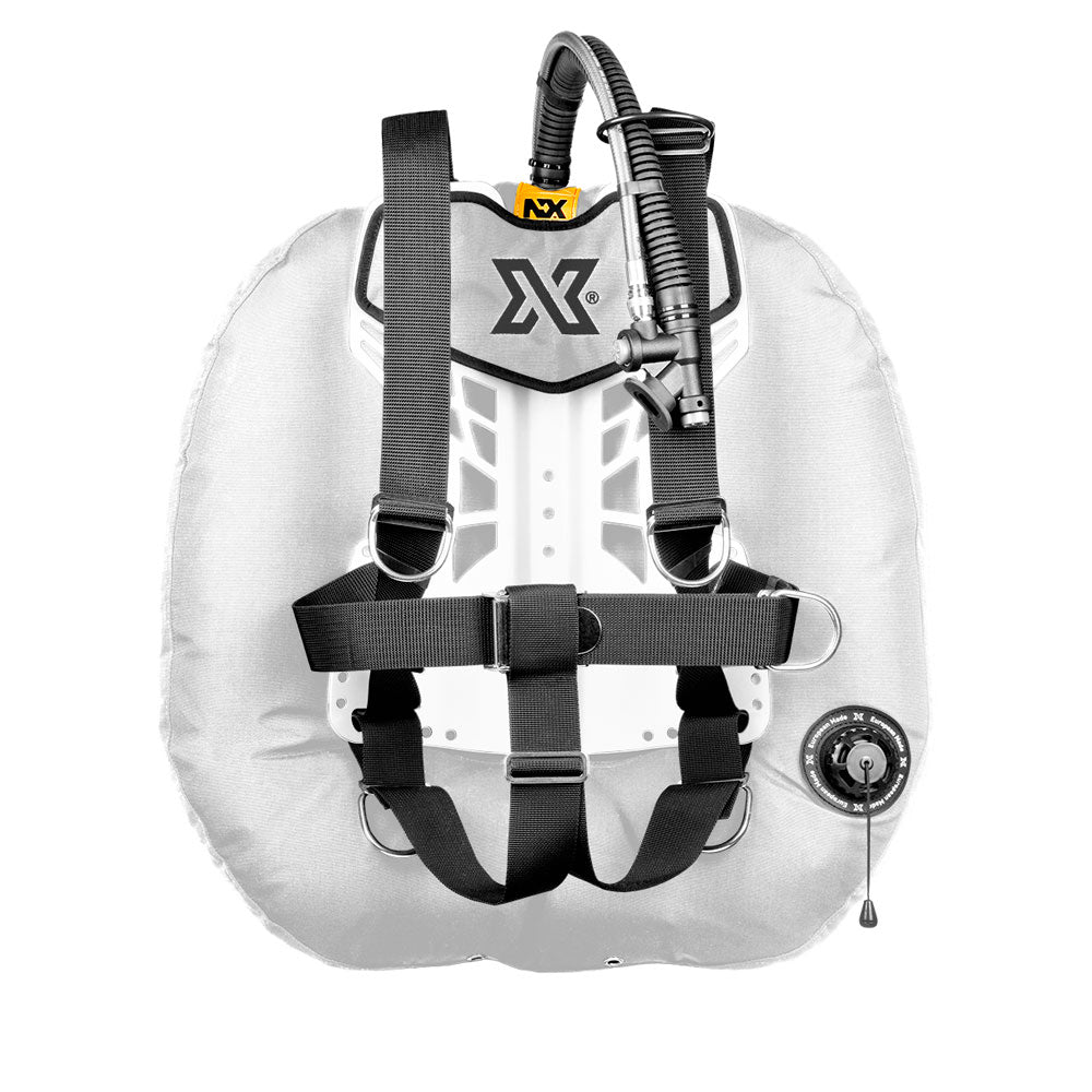 XDEEP NX Project Wing System in White | Simply Sidemount